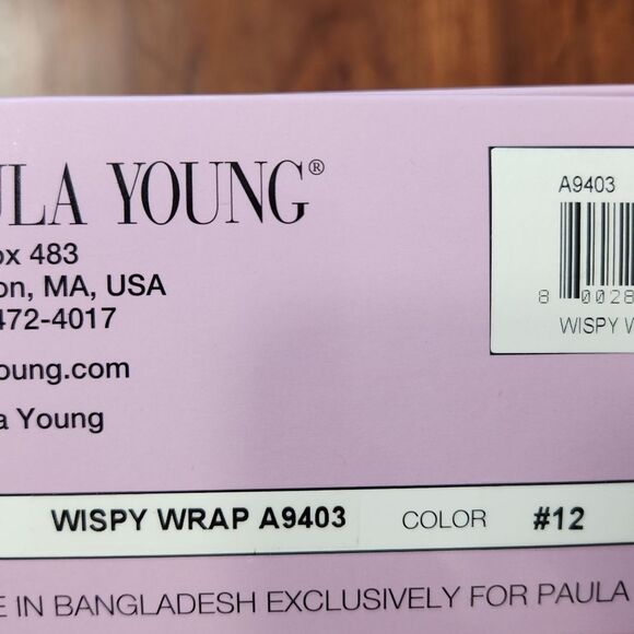 NWT Paula Young Wispy Wrap Around Your Bun or {Ponytail Hairpiece Golden Brown - Picture 6 of 6